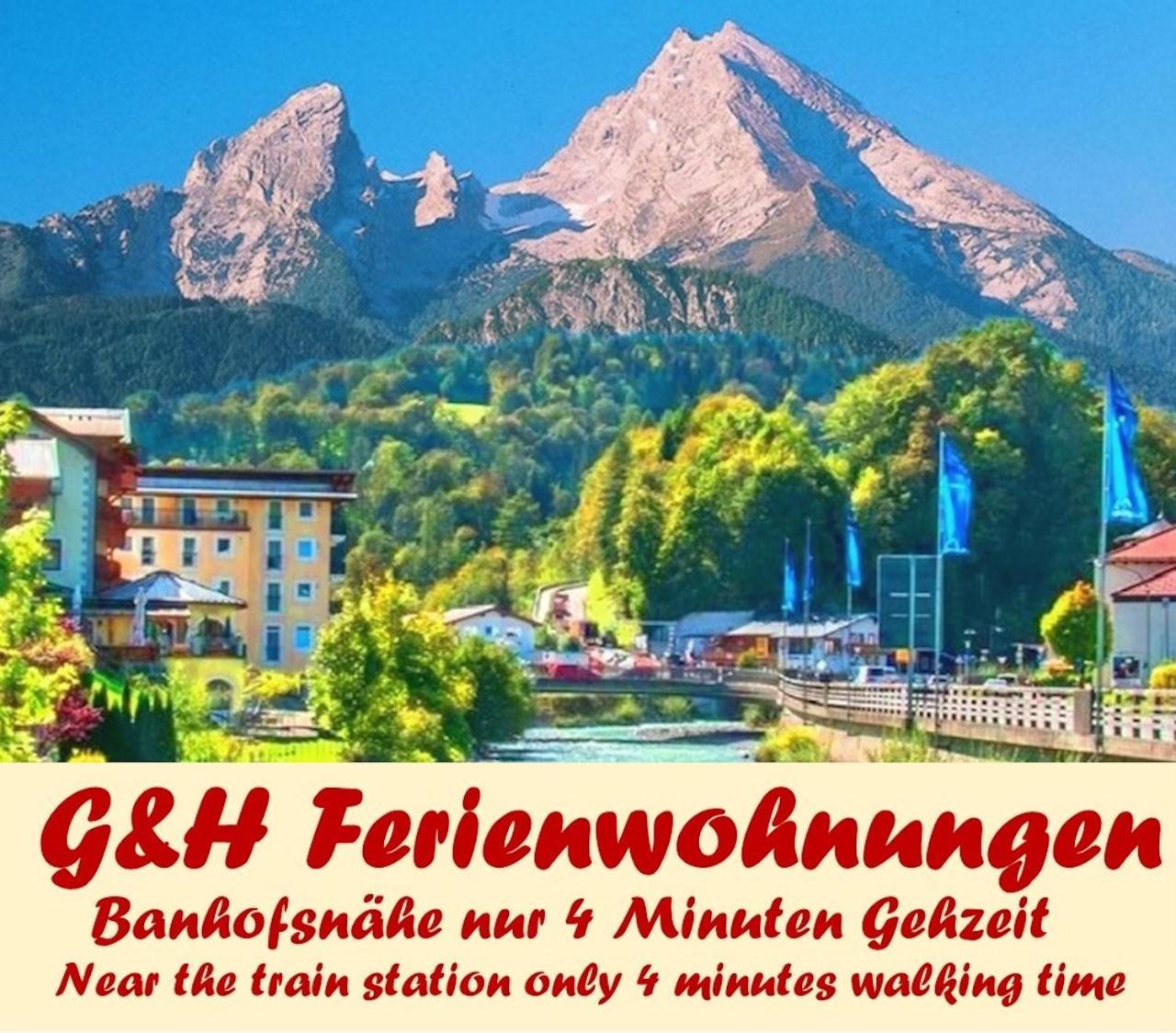 G & H Ferienwohnungen Appartement Untersberg Berchtesgaden Exterior foto